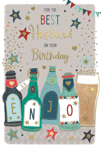 Picture of HUSBAND I LOVE YOU BIRTHDAY CARD